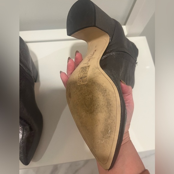 Sam Edelman Silver Booties - Picture 5 of 6